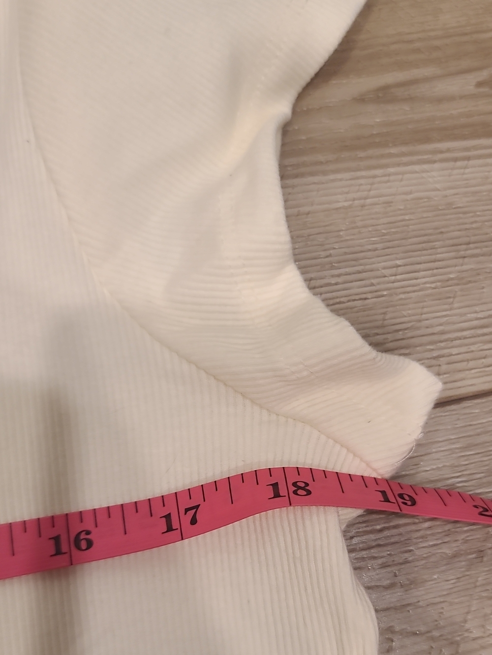 Womens XL Ribbed Top. B50 - Picture 5 of 6